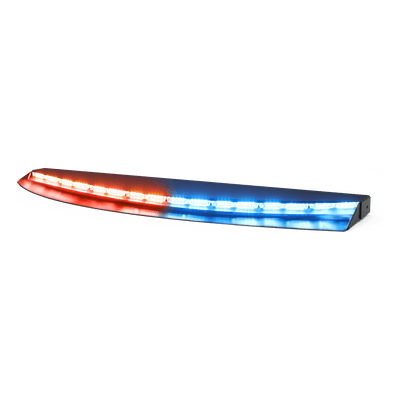 Visera Interior Trasera Dual Color Rojo/Azul Sin Bracket, 96 Led, Necesario CZMATSIBSYS 