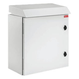 Gabinete Rack 26 UR ProTek Tipo 3R Exterior con Ventiladores y Termostato / 92.2 cm x 60 cm x 61 cm (36.3 in x 23.6 in x 24 in) / Acero Gris RAL 7035 / Protección IP32 IK10