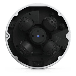 Cámara Multisensor AI de 32 MP con 4 Lentes Ajustables, Zoom Óptico 2.33×, Cobertura IR 360°, Motor AI Multi-TOPS y Alimentación PoE++ para Monitoreo de Amplia Cobertura