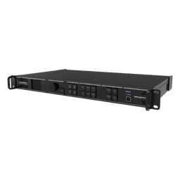 Controlador All-in-One VX400 Pro / Procesamiento de Video 4K×2K@60Hz / 4 Puertos Ethernet Gigabit / 2.6 Millones de Píxeles / 6 Capas de Video / Fibra Óptica 10G / USB 3.0 Playback / Control Remoto