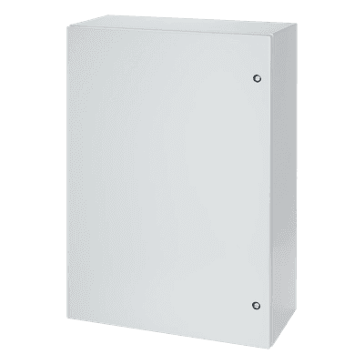 Gabinete Eléctrico de Control (Línea Concept) de 508x508x203 mm NEMA 4/12, Acero Color Gris Claro