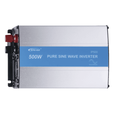 Inversor de Onda Senoidal Pura / 400 W Nominal / 500 W Pico / Entrada 12 VCC / Salida 120 VCA / 9.1 × 5.2 × 2.9 in