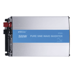 Inversor de Onda Senoidal Pura / 400 W Nominal / 500 W Pico / Entrada 12 VCC / Salida 120 VCA / 9.1 × 5.2 × 2.9 in