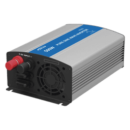 Inversor de Onda Senoidal Pura / 400 W Nominal / 500 W Pico / Entrada 12 VCC / Salida 120 VCA / 9.1 × 5.2 × 2.9 in
