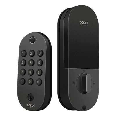 Cerradura Inteligente Wi-Fi / Deadbolt / 6 Métodos Desbloqueo / Reconocimiento Huella <0.5s / 100 Huellas + 200 PINs / BHMA Grado 3 / IP54 Exterior / Batería 7800 mAh / Alexa-Google-SmartThings