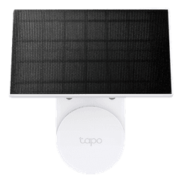 Panel Solar para Cámaras de Seguridad / 2.5 W / 5.2 V / IP65 / Cable 4 m (13.1 ft) / Conexión Tipo-C + Micro USB / Montaje Ajustable