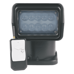 Faro de Búsqueda LED / 30W / 8000 Lux a 5 m (16.4 ft) / IP65 / Control Remoto / DC 12V/24V / Rotación 360°