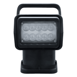 Faro de Búsqueda LED / 30W / 8000 Lux a 5 m (16.4 ft) / IP65 / Control Remoto / DC 12V/24V / Rotación 360°