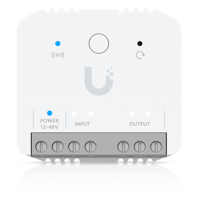 Relé Inteligente SuperLink / 10A Contacto Seco / 12-48Vcc / I/O Interfaces / Integración UniFi Protect / Alcance 2 km