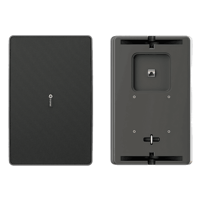 Altavoz de Pared PoE Dante 6.5 pulgadas | 2 Vías | Potencia PoE++ 10W | DSP Integrado | Mixer 2 Canales | Montaje VESA 75 mm | UL1480A | Negro o Blanco