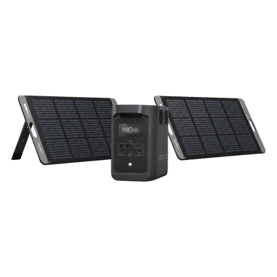 KIT DE ENERGÍA PORTÁTIL ECOFLOW E980 Y PANEL SOLAR 200W