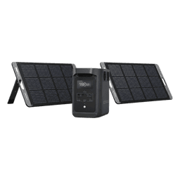 KIT DE ENERGÍA PORTÁTIL ECOFLOW E980 Y PANEL SOLAR 200W