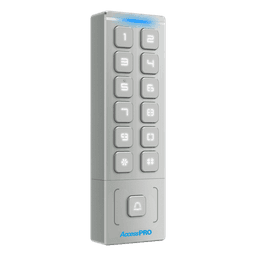 Teclado Autónomo de Acceso / 1000 Tarjetas y PIN / IP65 / Lector EM 3 cm (1.18 in) / Salida Wiegand 26/34 / -40°C a 65°C