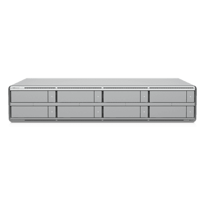 NVR 2U / 8 Bahías HDD/SSD / Soporte 100 Cámaras HD / 50 Cámaras 4K / Puerto 10G SFP+ / 2.5GbE / HDMI / Edge-AI