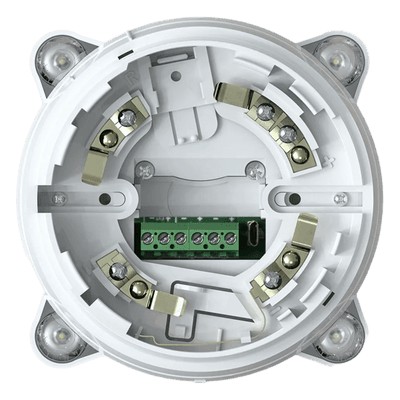Base Direccionable con Indicador Óptico-Acústico / 98 dB / 14 a 104 Tonos / IP21 / EN 54-17