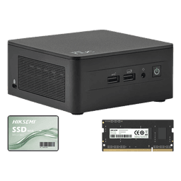 Kit / Mini PC NUC Barebone / Intel Core I3 /bluetooth / Incluye memoria 16GB / Incluye 512 SSD / No incluye sistema operativo