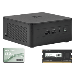 Kit / Mini PC NUC Barebone / Core I7 /bluetooth / Incluye memoria 16GB / Incluye 512 SSD / No incluye sistema operativo