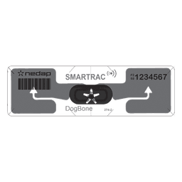 Etiqueta UHF para Exterior / Identificación Vehicular / Pasiva EPC Gen 2 / Alcance 12 m (39.4 ft) / IP65 / Adhesivo Transparente / Resistente UV y Vandalismo