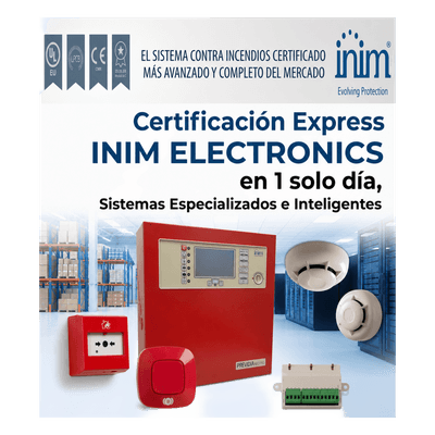 Certificación Presencial INIM Electronics/Serie Previdia Compact en solo 1 Día 