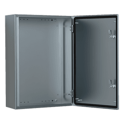 Gabinete Industrial IP66 / Acero Inoxidable 304L / 400x300x210 mm (15.7 x 11.8 x 8.3 in) / Doble Cerradura / Montaje Mural