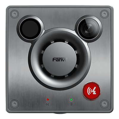 Video Intercom IP para Exterior / Cámara 4 Megapixel (1080p) / HDR e Iluminación IR / Altavoz 5W y Doble Micrófono con Reducción de Ruido / Panel Acero Inoxidable y Cuerpo Aluminio / IP66 e IK10 / PoE+ / 2 Líneas SIP