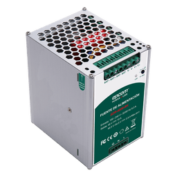 Fuente de Alimentación Industrial | Tipo DIN Riel | 48 VCC | 10 A | Capacidad de baterías de respaldo