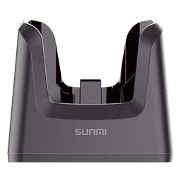 Base de Carga Individual / 2 Pines / Compatible con Funda Protectora / Puerto USB-C 10W / ABS / 460 x 130 x 112.2 mm