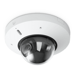 Mini Domo G6 Dome 4K de UniFi Anti vandalismo para Exterior con AI Multi-TOPS / Visión Nocturna IR / Poe+ Audio Bidireccional (Color Blanco)