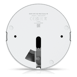 Mini Domo G6 Dome 4K de UniFi Anti vandalismo para Exterior con AI Multi-TOPS / Visión Nocturna IR / Poe+ Audio Bidireccional (Color Blanco)