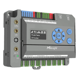 Gateway IoT LoRaWAN / 8 Canales / 2,000 Dispositivos / Quad-Core 1.5 GHz / Edge Computing / 4G LTE / KNX + BACnet + Modbus + M-Bus / 8 Entradas Universales