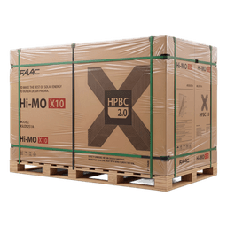 Pallet Con 36  Modulos LR772HVH645MLONGi Hi-MO X10 Explorer / 645 W / HPBC 2.0 / 23.9% Eficiencia / Monocristalino