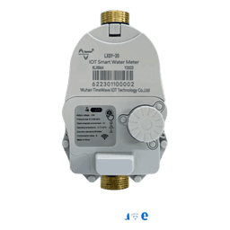 Medidor de Agua Mecánico LoRaWAN IoT de 2 Pulgadas / Smart Metering y Telemetría para BMS / Válvula de Corte de Flujo / Batería Litio de Larga Duración / Comunicación Inalámbrica / Monitoreo Remoto