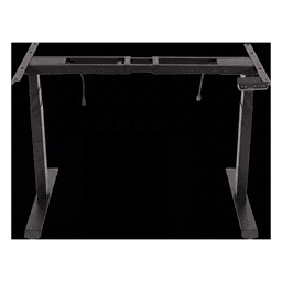 Base de Escritorio Motorizado Profesional / Altura Ajustable 60-125cm / Estructura Estable / Funcionamiento Suave / 3 Preset de Posiciones / Color Negro / Soporta hasta 100Kg de carga 