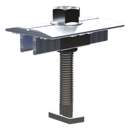 Middle Clamp Pro / Abrazadera Intermedia para Fijación de Módulos / Compatible con Módulos de 30-40 mm / Acero Inoxidable / Para Soluciones N Rail y S Rail