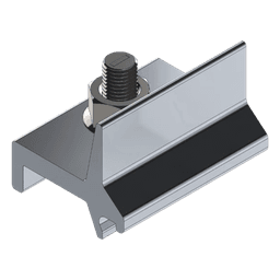 Pieza Para Conectar Rieles N Rail Basel en Transversal /Top Clip / Abrazadera para Fijación de N Rail 4.72 / 