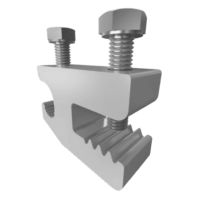 Conector de Puesta a Tierra de Aluminio / Rango de Conductor 4-14 / Doble Calificación / Estañado / UL / CSA