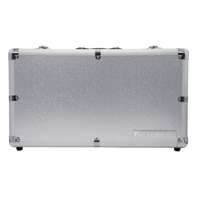 Estuche de Carga Portátil / 30 Ranuras / Carga Simultánea para 30 Dispositivos / 28 Contactos de Carga para Receptor TT126R / 2 Puertos USB para Transmisor TT126 / Carga por Contacto