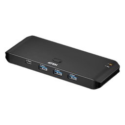 Switch Compartido USB 3.2 Gen 1 2x4 | Tipo de Host A+C | 5 Gbps | Botón Integrado | Selector Remoto | Diseño Compacto | InstaSync