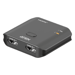 Switch HDMI 2 Puertos 8K Essentials | 48 Gbps | 8K @ 60Hz y 4K @ 120Hz | RapidSync™ | HDR10+ | VRR | ALLM | HDCP 2.3 | Audio LPCM 7.1 | Diseño Compacto