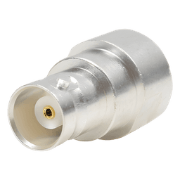 Adaptador UNIDAPT Hembra a BNC Hembra. Plata / Oro / Teflón.