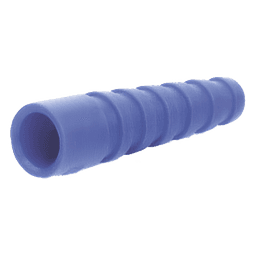 Soporte de Alivio de Tensión / Compatible con RG-58/U, RG-142/U, LMR-195 / Ensamble Manual / Cuerpo Plástico Azul
