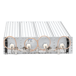 Duplexer Pasa Banda-Rechazo de Banda, 138-174 MHz, 4 Cavidades (4" Dia.) 500 KHz, 350 Watt, N Hem.