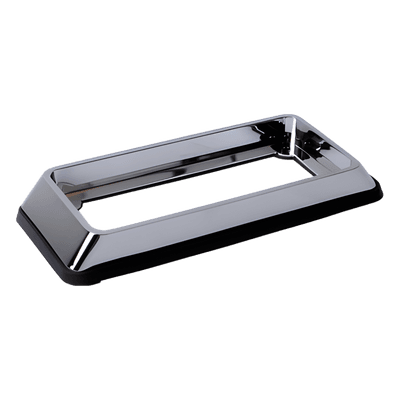 Bisel Cromado con empaque para Luces Quadraflare 7x3