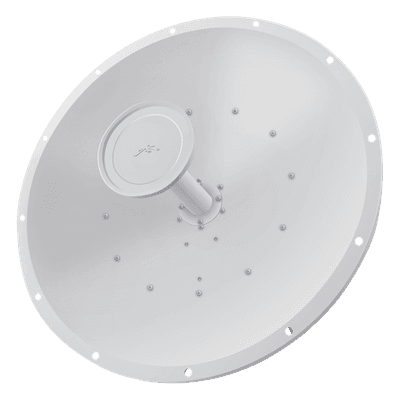 Antena Direccional RocketDish airMAX, ideal para enlaces Punto a Punto, frecuencia 5 GHz (4.9 - 5.8 GHz) de 34 dBi