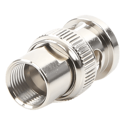Conector BNC Macho / Rosca / Compatibilidad RG-58/U, RG-142/U, LP-142 / Cuerpo Níquel / Contacto Oro / Aislante Delrin