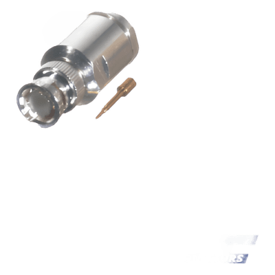Conector BNC Macho de Rosca para Cables con Conductor Central de AWG-11 ó 13 tipo RG-8/U (8237), RG-213/U (8267), RG-214 (8268).
