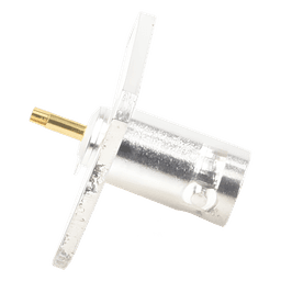 Conector BNC Hembra para Chasis, 18 mm uso en Duplexers Syscom con UG-177/U.  