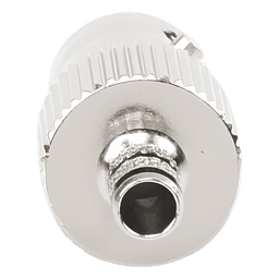Conector BNC Hembra / Anillo Plegable / Bronce Niquelado / Contacto Oro / Teflón / LP-195, LP-142, RG-58/U, RG-142/U