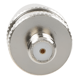 Adaptador en Línea de Conector BNC Hembra a SMA Hembra Corto / Celulares Motorola, Níquel/ Oro/ Teflón.