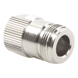 Conector N Hembra de Anillo Plegable para cable RG-316, Niquel/ Oro/ Teflón.
